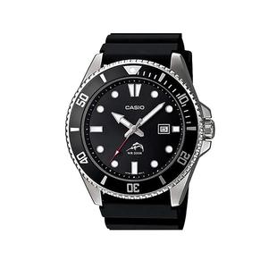 casio卡西欧手表男士剑鱼黑绿水鬼潜水2025新款电子非机械mdv-106