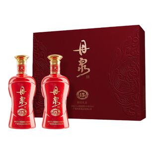 【精装礼盒】丹泉53度洞藏15礼盒 酱香型白酒500mL*2瓶送礼宴席