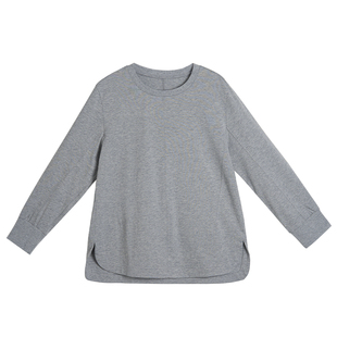 TOFOD 极简ROW风 休闲卫衣圆领长袖小众设计感卫衣T恤