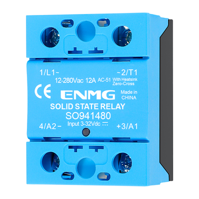 恩爵ENMG单相固态继电器5~24V 直流控交流15A 无触点 接触器SO94