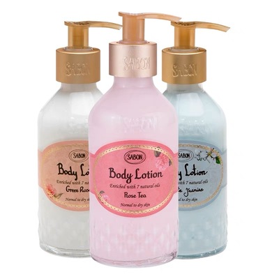 身体乳sabon滋润肌肤保湿留香