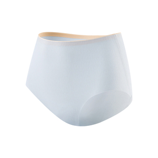 的确奇 抗菌裆无痕运动内裤女瑜伽冰丝高腰不夹臀纯棉健身三角裤