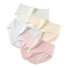 群友好评！！【蝶安芬】女纯棉抗菌无痕内裤3条