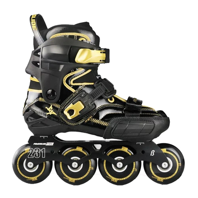 德国宝狮莱花样直排轮