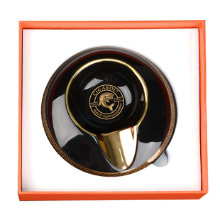 雪茄专用时尚陶瓷烟灰缸创意托盘大口径烟缸家用办公便携