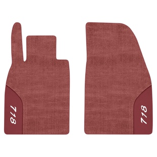 适配保时捷718脚垫cayman卡曼boxster博客斯特内装饰原车地毯脚垫