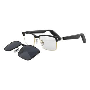 纽曼智能蓝牙眼镜科技智能AI翻译气传导蓝牙耳机音频眼镜多功能太阳镜墨镜钓鱼佬适用MG20