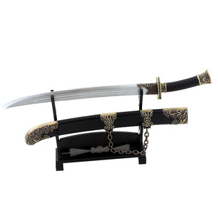 绣春刀影视周边锦衣卫古代冷兵器模型金属摆件合金带鞘玩具不开刃