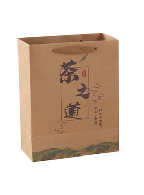牛皮纸袋手提袋土特产茶叶礼品袋
