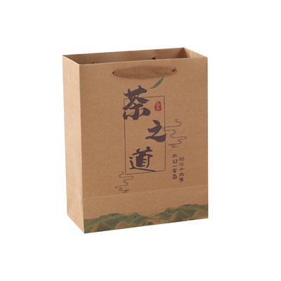 牛皮纸袋手提袋土特产茶叶礼品袋