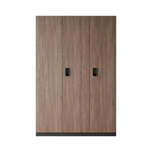 高端带锁鞋柜家用门口外楼道走廊电梯密码柜可锁储物高柜定制防盗