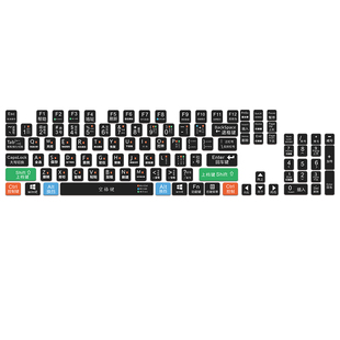 适用于学五笔字根键盘贴纸中文按键快捷键电脑练习纸五笔打字神器