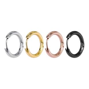 钛研社｜316L医学级钛钢素圈养耳洞不掉色耳环耳圈防过敏耳钉耳坠
