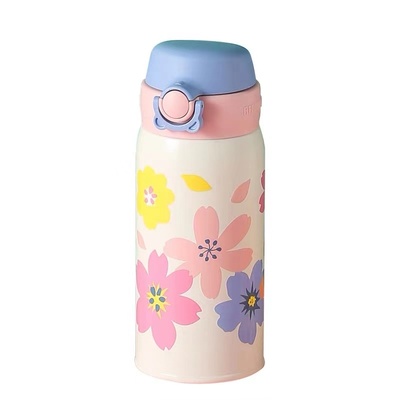 杯具熊短款直饮保温杯