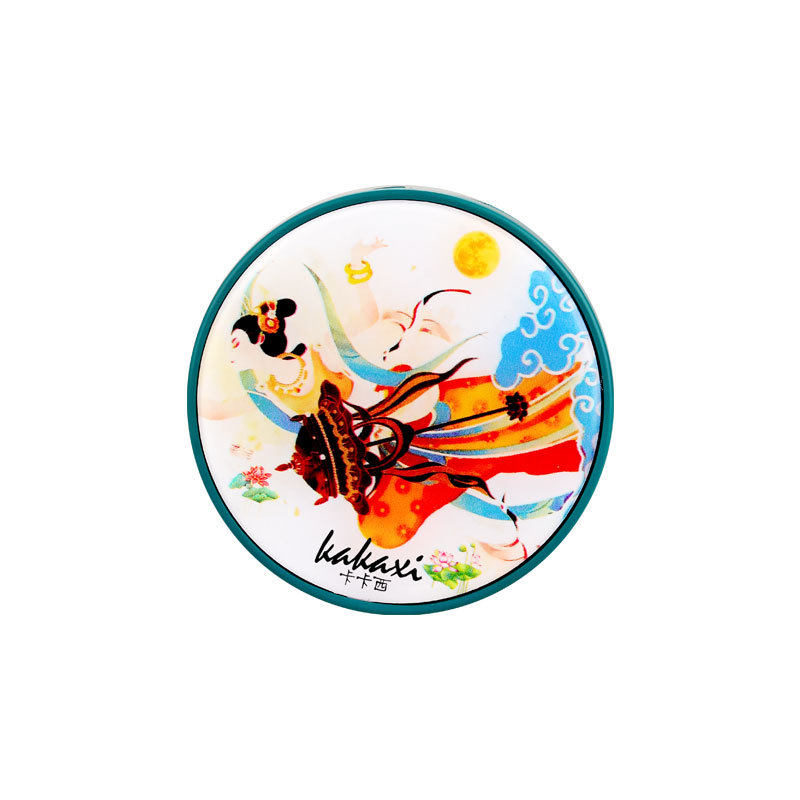 双层气垫粉饼二合一持久定妆控油遮瑕干湿两用防水防汗BB霜粉底液