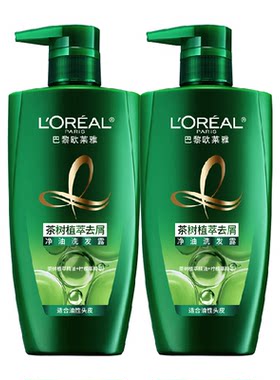 茶树欧莱雅洗发露去屑控油植萃养