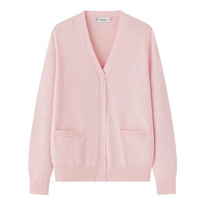 东京岁时记jk针织毛衣外套粉色女