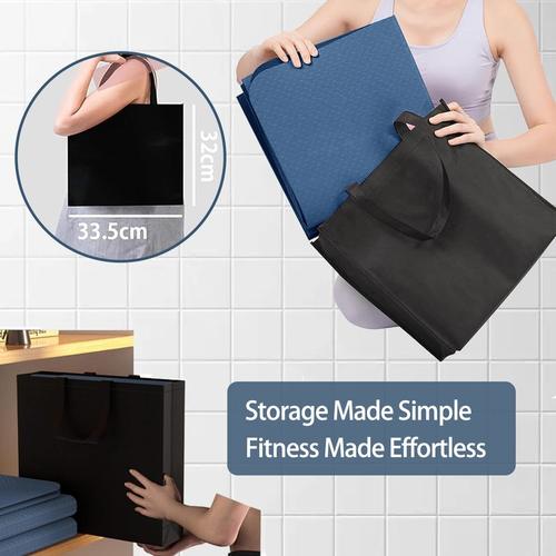 TPE折叠便携式健身瑜伽垫睡午休垫防滑垫家用儿童午睡地学生减震