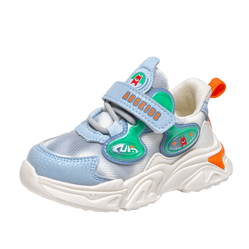 Abckids运动鞋小童鞋子网面透气