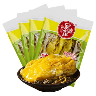 四川泡菜酸菜鱼酸菜400g*6袋装正宗吴老倌农家自制风味泡青菜咸菜