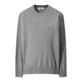 WAAC小恶魔官方早秋男士高尔夫服装Crewneck Sweater圆领衫