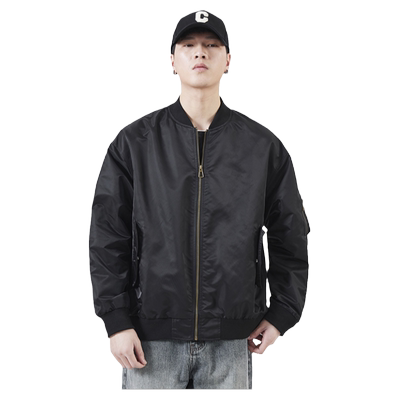 NBKY美式潮流街头飞行夹克棒球服