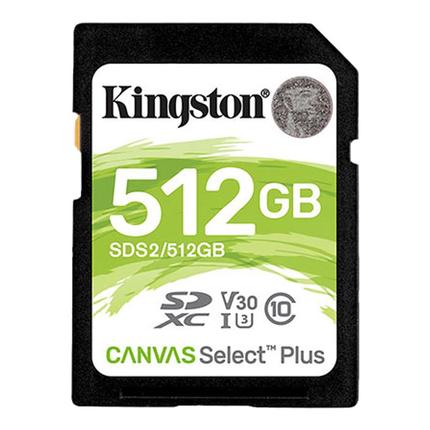 金士顿SD相机卡512g 高速C10 v30单反相机摄像机存储卡4k高清全新