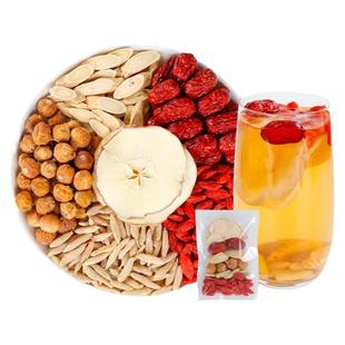 苹果黄芪素颜水麦冬红枣枸杞三伏天姜枣茶女生泡水喝的养生花茶包