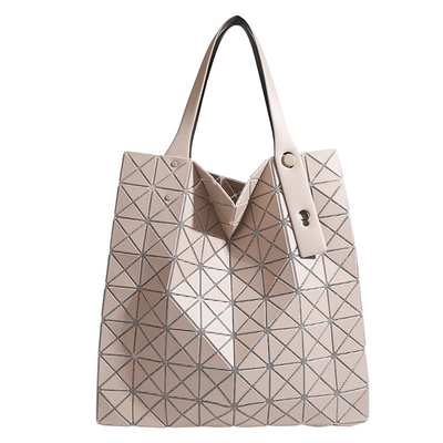 几何菱格包托特包大容量