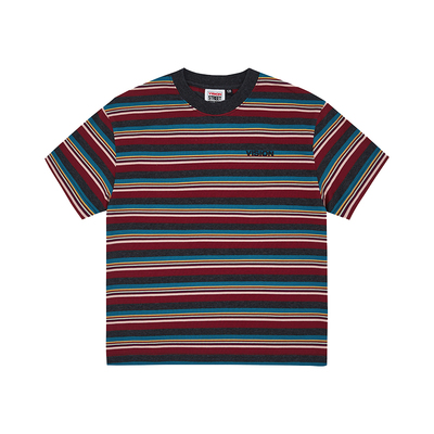 VISION撞色条纹T恤