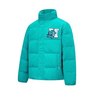 李宁冬新款男子羽绒服怪兽大学立领宽松加厚保暖鸭绒外套 AYMT117