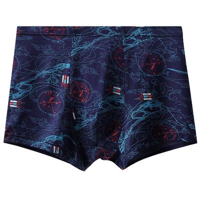 胖子内裤男加肥加大冰丝四角裤