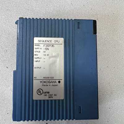【询价】横河PLC，CPU，F3SP35-5N，适用