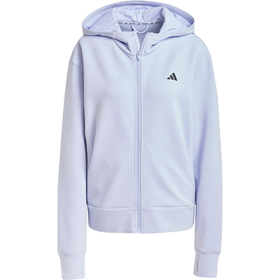 Adidas/阿迪达斯官方正品春秋新款女士连帽针织夹克外套JN7403