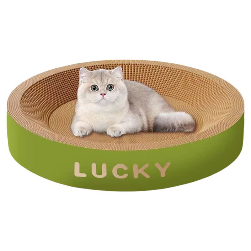 猫抓板猫窝一体耐磨不掉屑加厚高密度瓦楞纸猫咪磨爪神器宠物用品