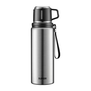 苏泊尔保温杯男款送爸爸大号大容量2025年新款高端茶水壶杯盖喝水