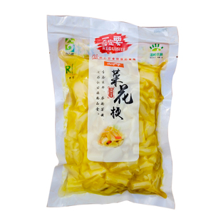 即食开胃菜花梗500g酒店特色菜冷盘菜成品美味腌制花菜梗酱菜泡菜
