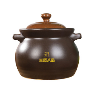 莹玉乌兰茶晶砂锅家用燃气灶炖锅耐高温干烧不裂陶瓷煲汤汤煲瓦罐