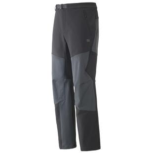 KOLON SPORT可隆长裤男士弹性耐用多口袋软壳裤户外休闲裤子