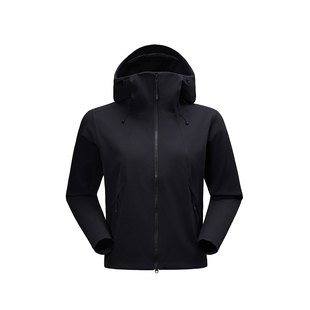 KAILAS凯乐石M8 IC短廓型连帽软壳衣外套加绒保暖防风户外夹克女