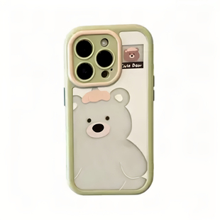 可爱趣味小狗手机壳适用iPhone17/16promax奶油风小米17/15新款华为pura90软壳vivos60ins风Reno16情侣保护套