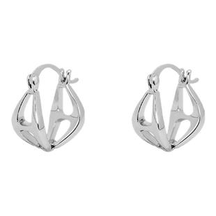 G/S巴黎街头 小众简约几何金属耳圈女高级感百搭休闲ins风耳环