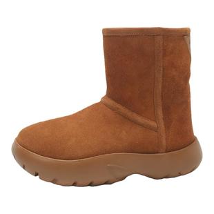 女童雪地靴2025冬季新款皮毛一体儿童加绒加厚棉靴女孩男童大棉鞋