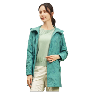 葵牌妈妈外套女洋气大码风衣秋装中长款中老年气质上衣外套