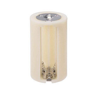 电池盒应急转接筒 1/3节并联5号转1号 五号变一号/D型 1.5V转换筒