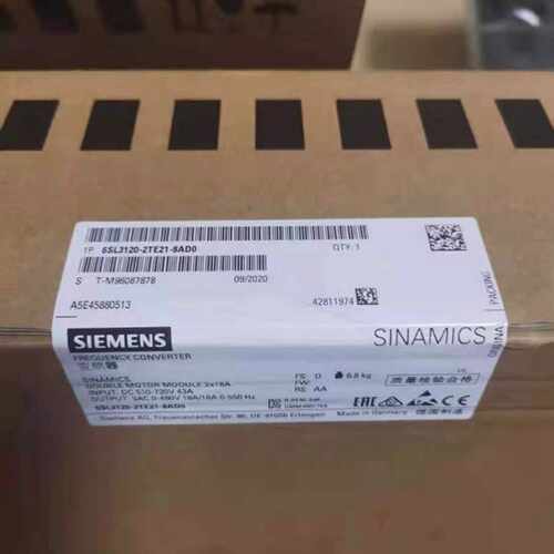 议价西门子6SL3120-2TE21-0AA3/1TE28/2TE13S120双轴电机模块