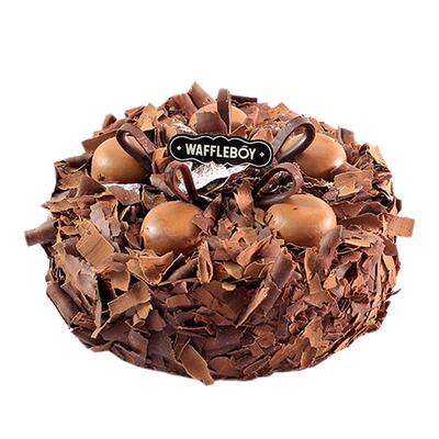 【十年经典巧克力松露生日蛋糕】