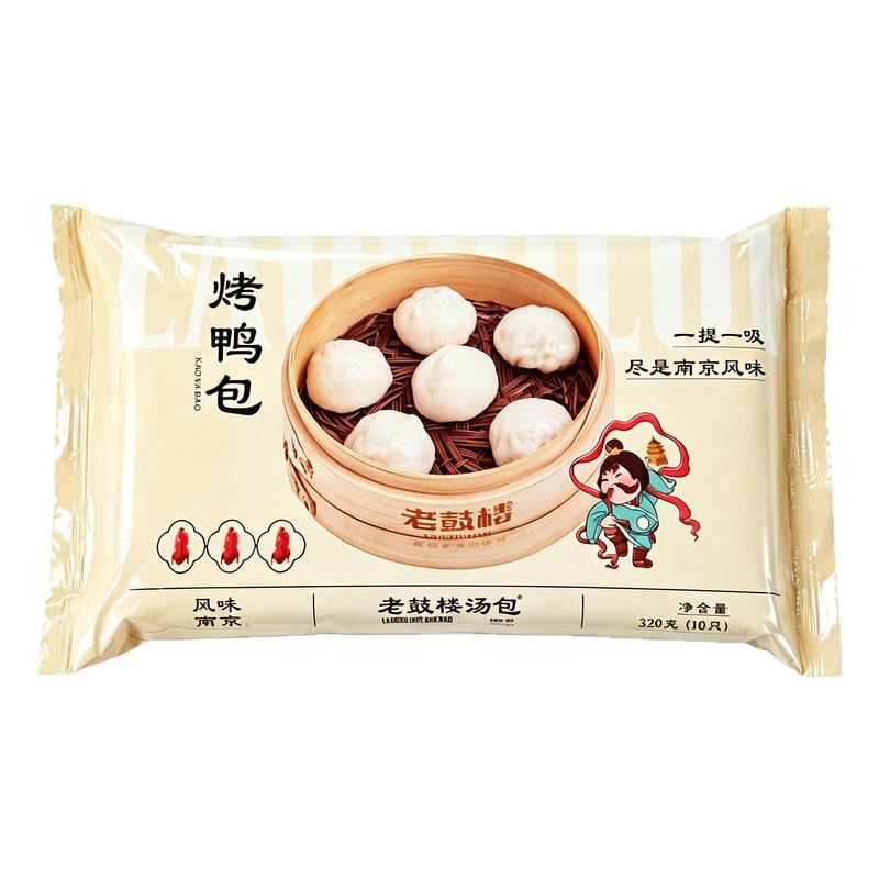 老鼓楼南京烤鸭小笼包速冻早餐