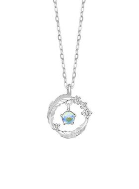 微汀|羽你相伴999纯银女生项链