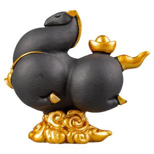 青砂石驷马肥马发财摆件招财生肖马家居客厅办公室桌面装饰品茶宠